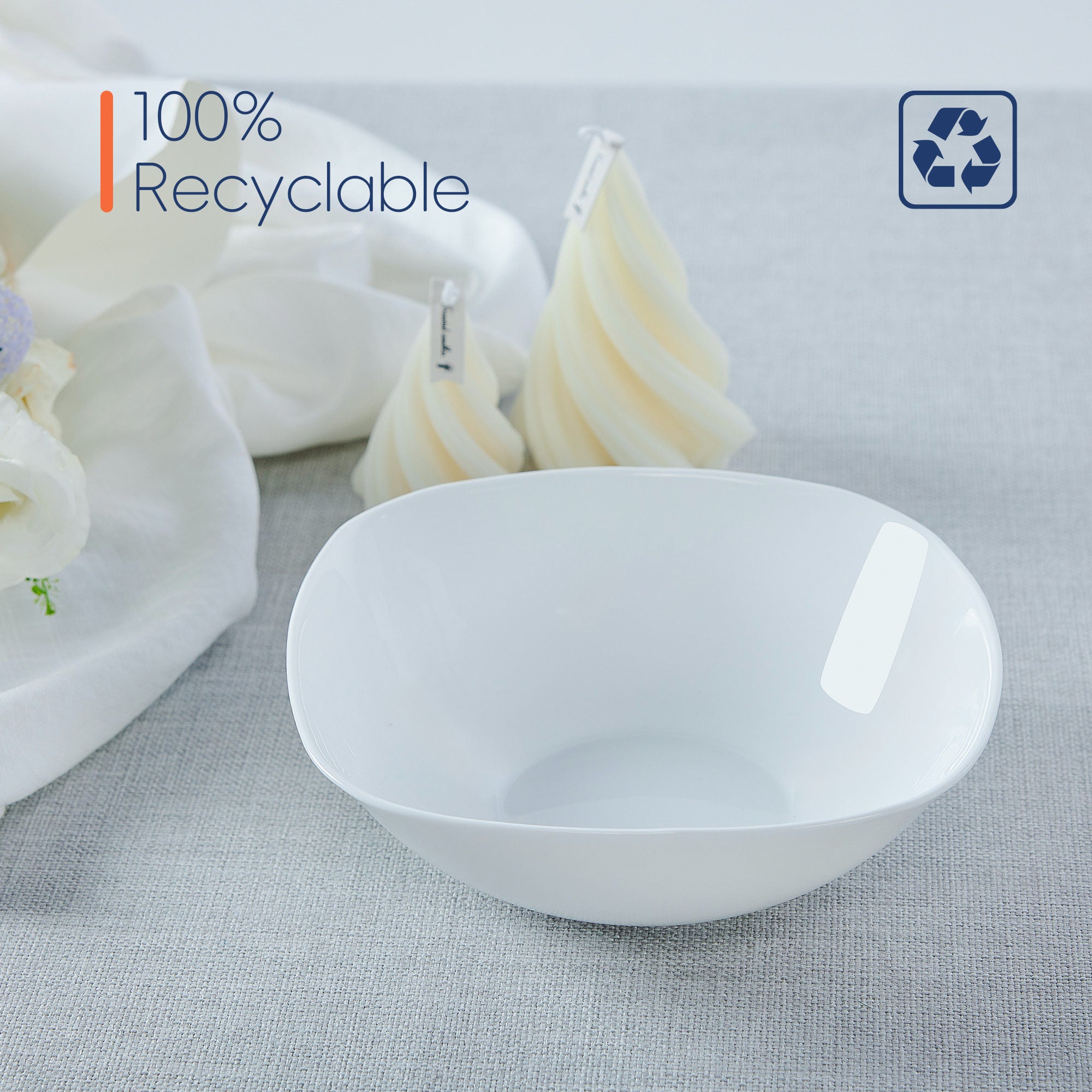 Square 25-oz Cereal Bowl