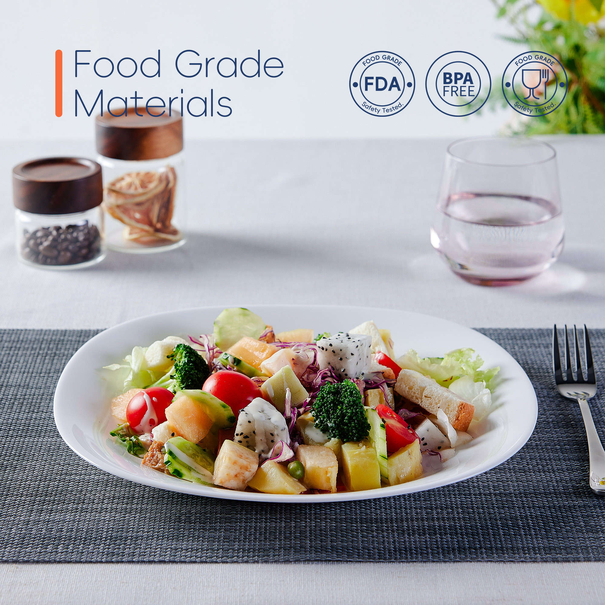 Square 10" Dinner Plate