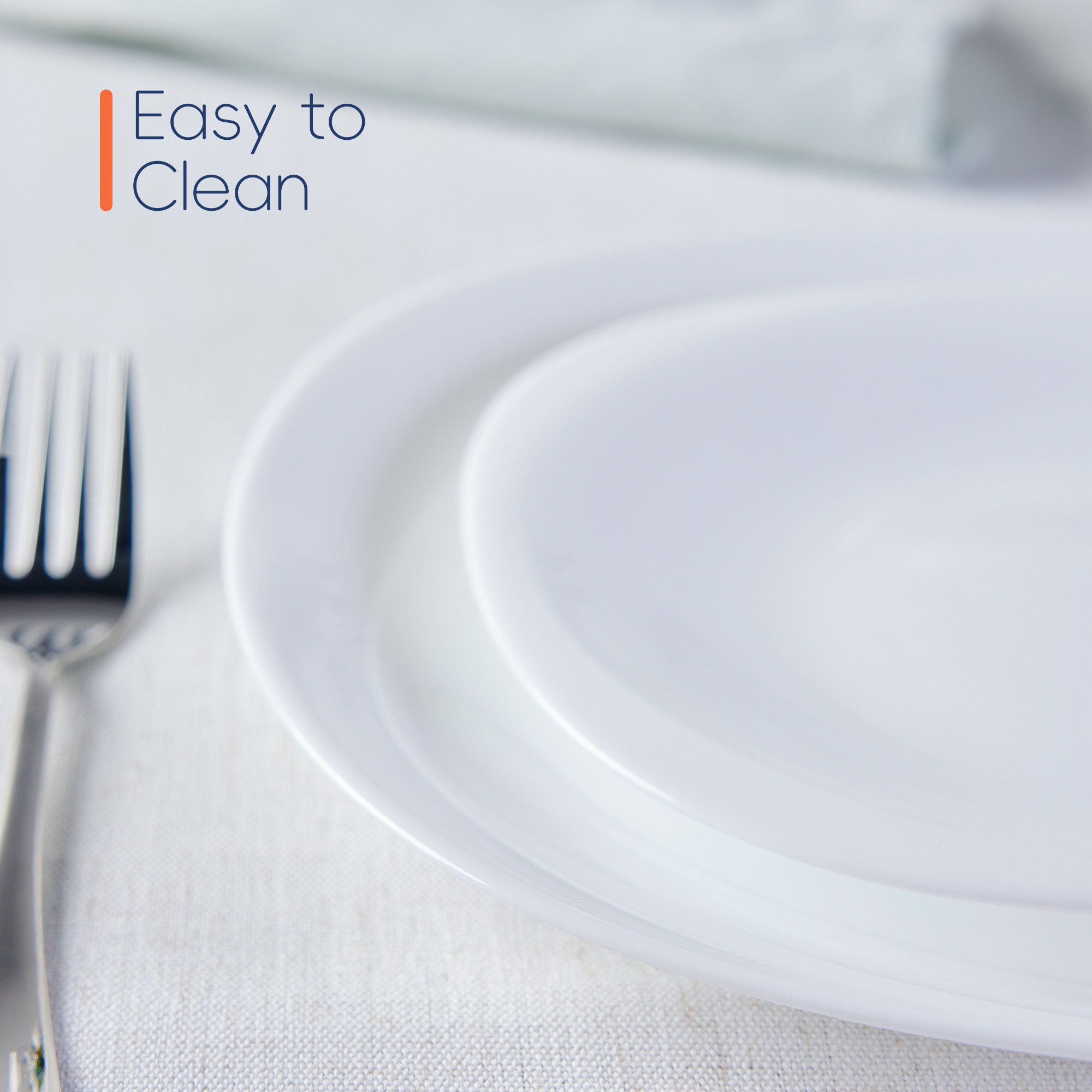 Square 10" Dinner Plate