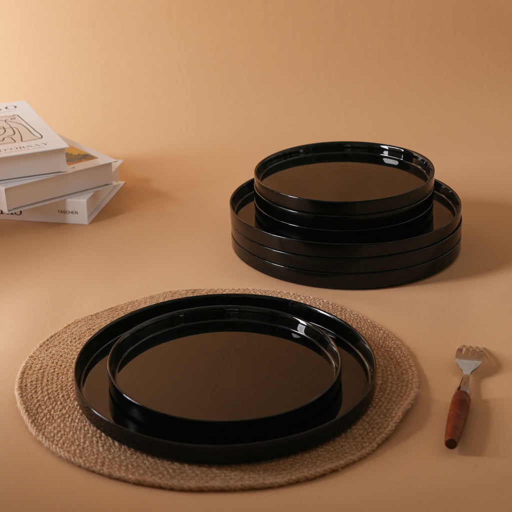 Stellamoon 8" Salad Plate (Obsidian)